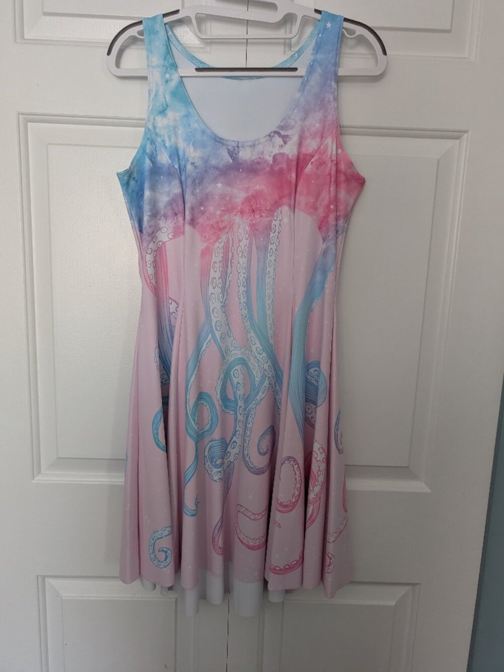 Black Milk Space Tentacles Pastel evil skater dress